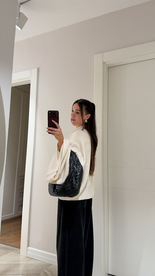 The Butterfly Cream Triko Jacket