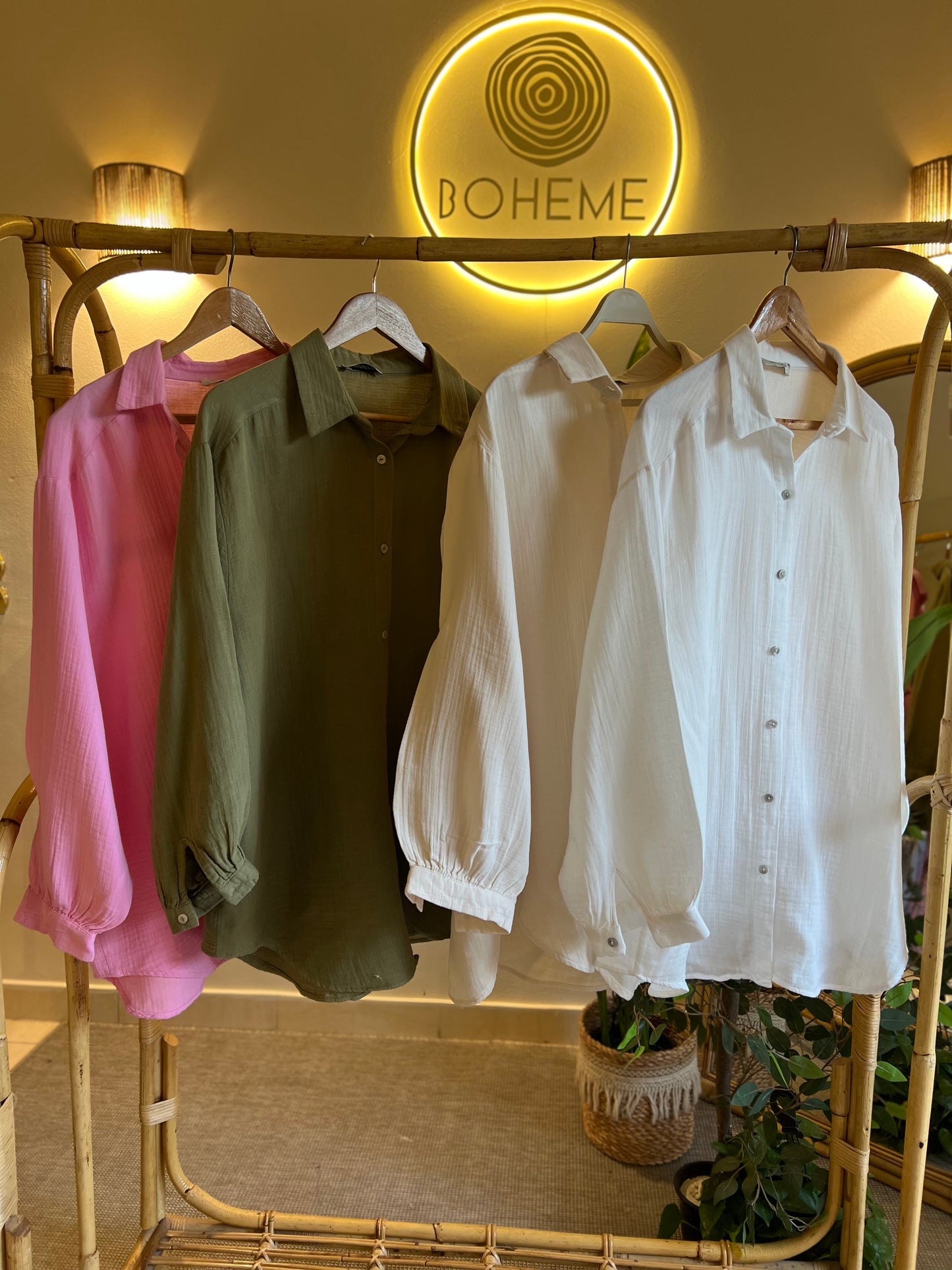 White Muslin Cotton Oversized Shirt