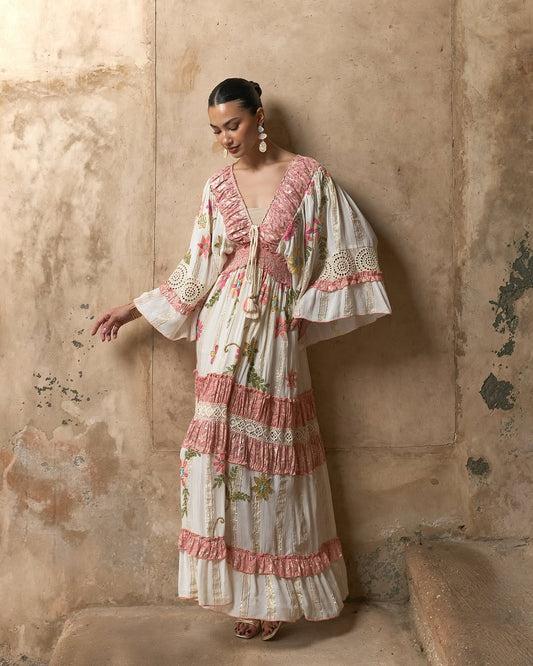 The Spanish Floral Dreamy Dress