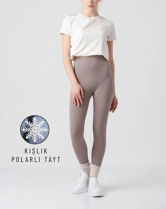 Cafe Ribbed THERMAL Leggings