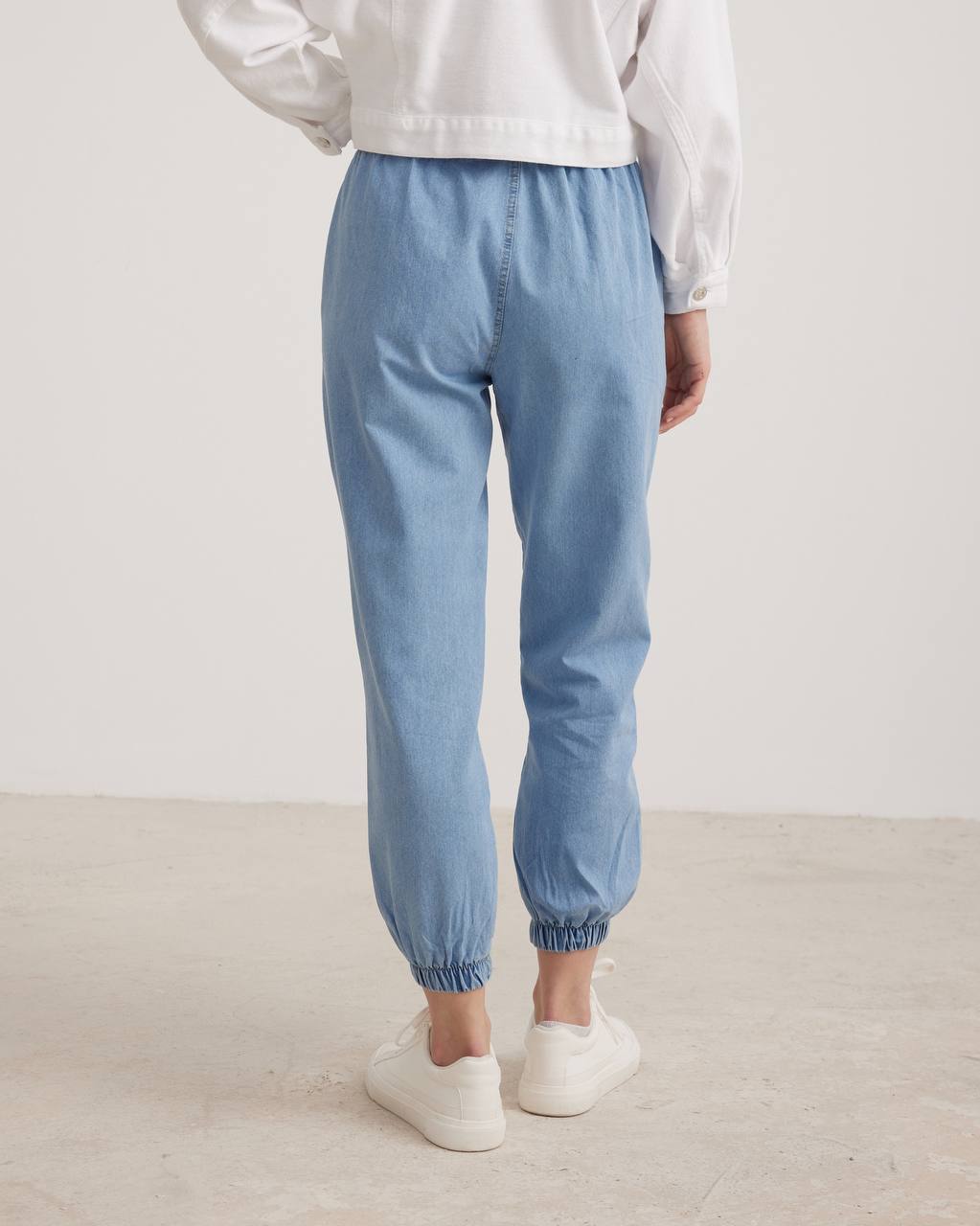 Joggers Elastic Waist Jeans