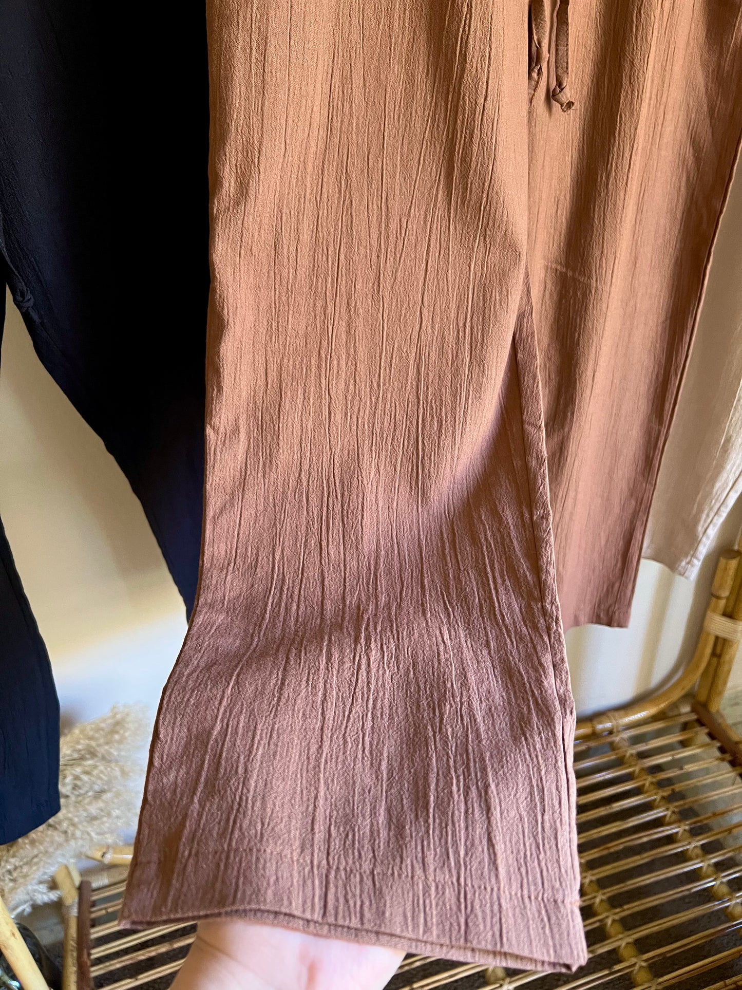 Cotton Carrot Pants