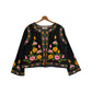 The Spanish Black Embroidered Jacket