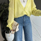 Off Shoulder Striped Lime Shirt With White Top