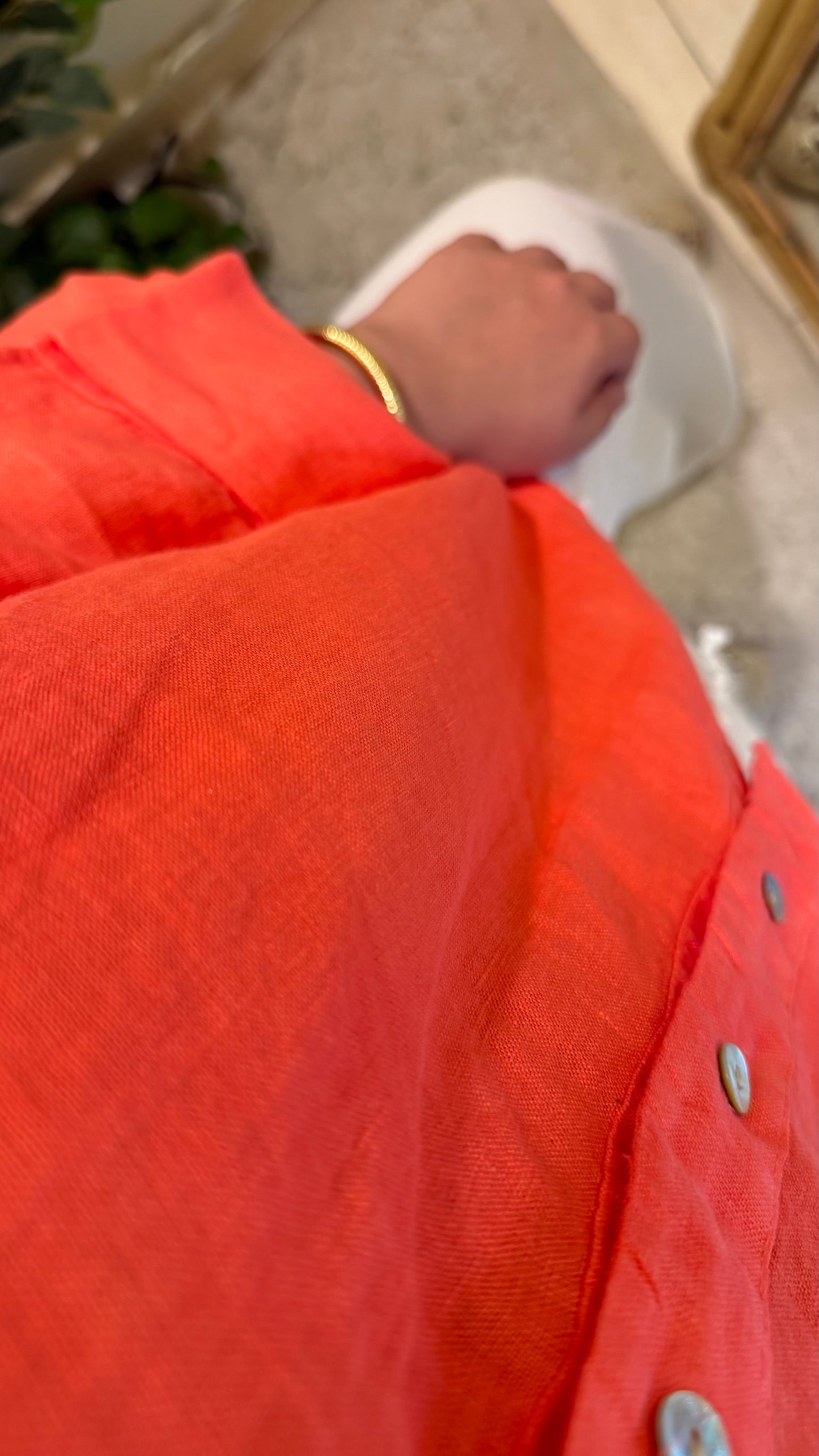 Premium Linen Watermelon Shirt