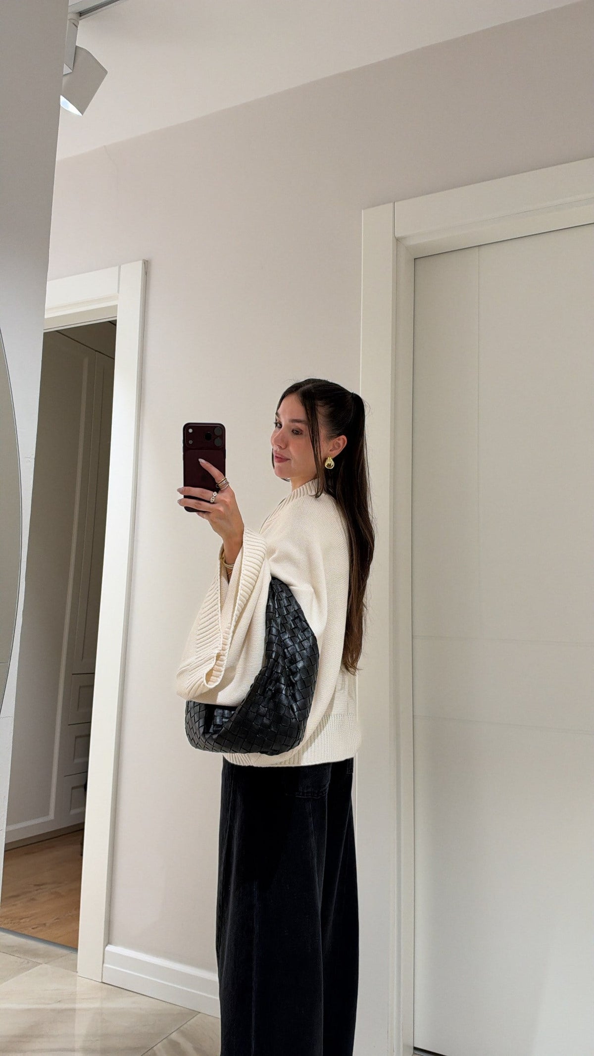 The Butterfly Cream Triko Jacket