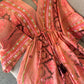 The Moroccan Orange Embroidered Dress