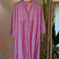 Cotton Pink Cut Out Dress