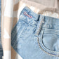 The Patchwork Linen X Denim Embroidered Jacket