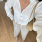 White Cut Out Embroidered Blouse