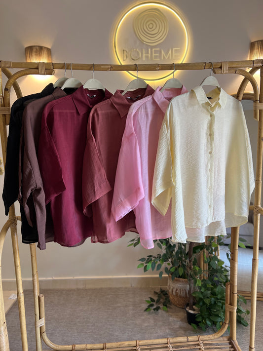 Redwood Oversized 3/4 Sleeve Shirt