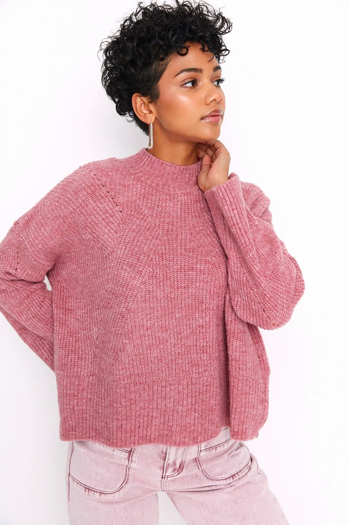 Redwood High Neck Pullover