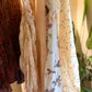 Buttur Yellow Chiffon Floral Shirt With Ties
