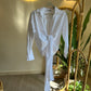 White Tie Wrapped Shirt