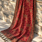 Maroon Cotton Double-Face Pashmina