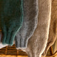 Camel Mohair Pullover With Golden Threads