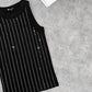 Glammy Black Tank Top