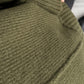 Olive Oversized Pullover With Side Slits