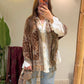 Brown Cotton Double-Face Pashmina