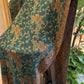 Teal Green Cotton Double-Face Pashmina