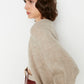 Beige Knitted Cardigan