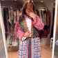 The Indian Handmade Embroidery Patchowrk Kimono (Pattern 1)