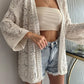 Off White Crochet Kimono