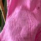 Hot Pink Striped Regular Fit Shirt