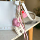 H Letter Heart Bag Charm