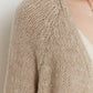 Beige Knitted Cardigan