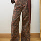 Vintage Denim Brown Pants