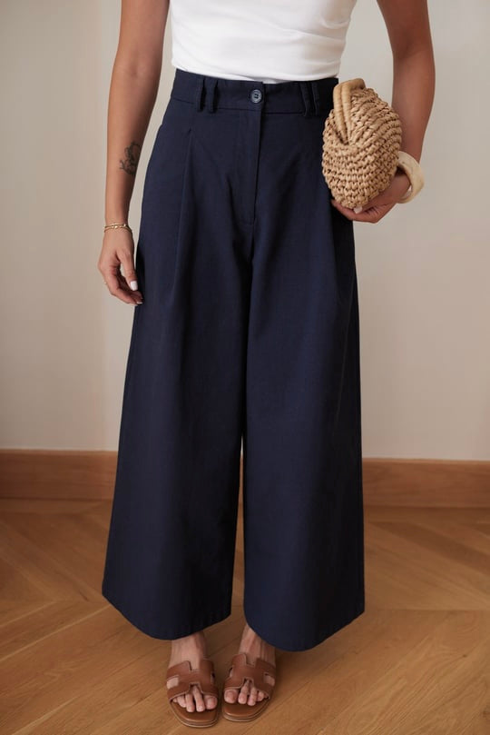 Black Classic Loose Pants