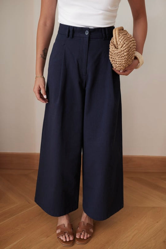 Black Classic Loose Pants