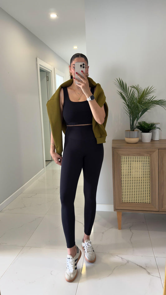Black Basic Leggings