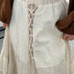 Cowboy Embroidered Skirt With Tassels & Ruffles