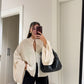 The Butterfly Cream Triko Jacket