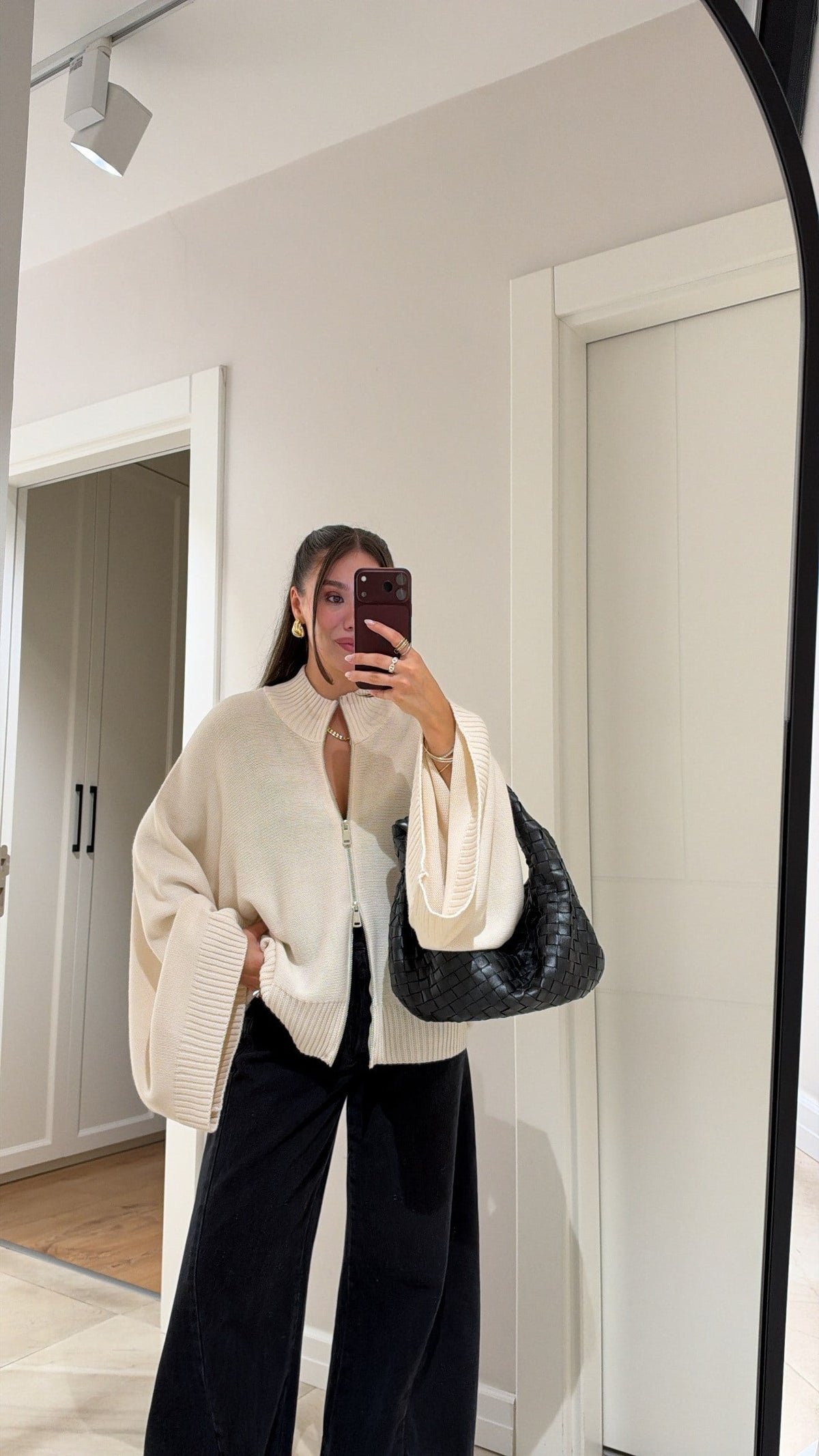 The Butterfly Cream Triko Jacket