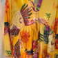 The Tropical Yellow Cotton Dress