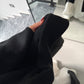Black Heavy Longline Coat Cardigan