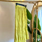 Kiwi Crinkled Cotton Inlined Skirt