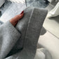 Light Grey Heavy Longline Coat Cardigan