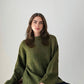 Olive Oversized Pullover