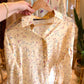 Buttur Yellow Chiffon Floral Shirt With Ties