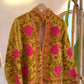 Yellow Suzani Embroidered Jacket