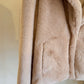 Beige Fury Jacket With Pockets
