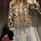Yellow Suzani Embroidered Jacket