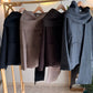 Cafe Wool Jacket With Pockets & Detachable Scarf