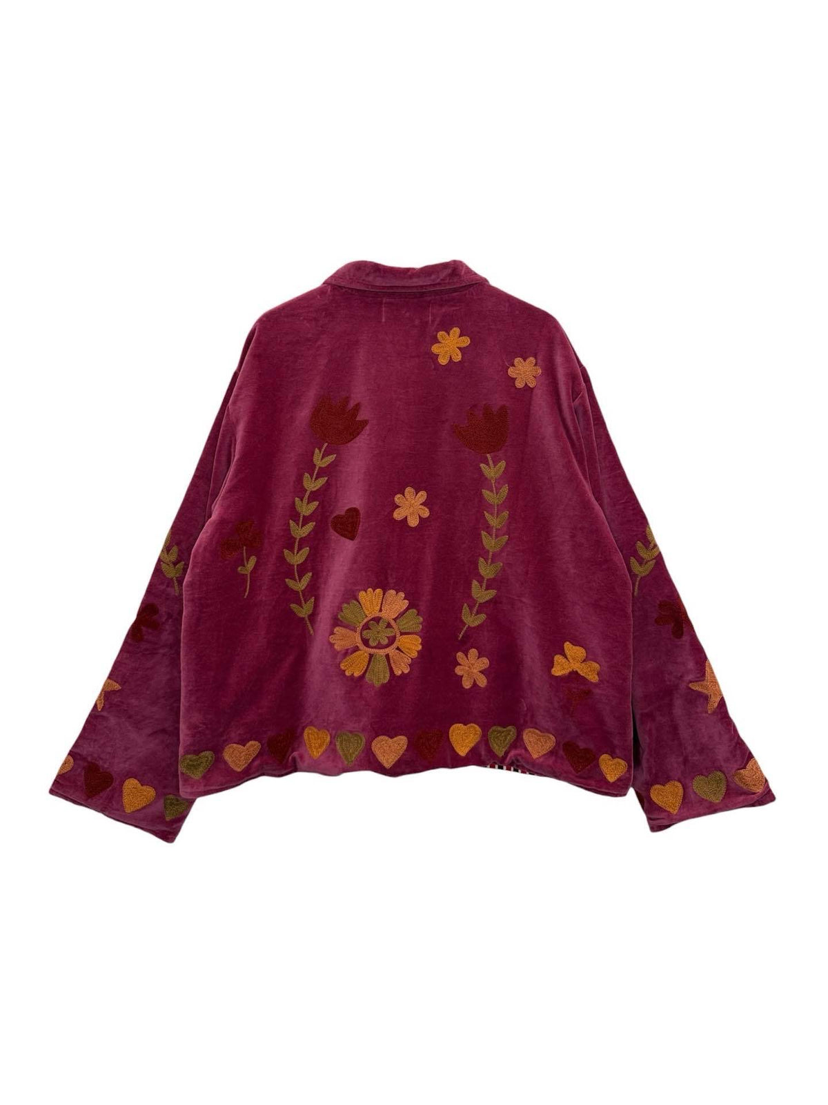Mulberry Premium Embroidered Velvet Jacket