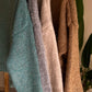 Camel Mohair Pullover With Golden Threads