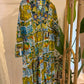 The Positano Embroidered Green Lemon Dress
